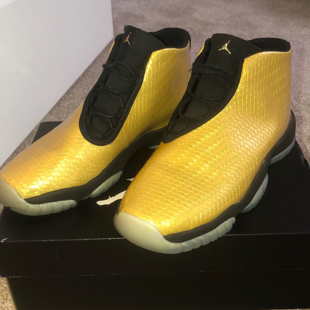 Gold Air Jordan Future GG